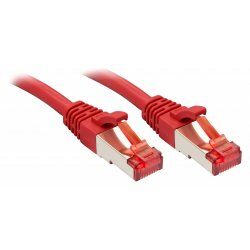 Lindy Cat.6 S/FTP, 2m câble de réseau Rouge Cat6 S/FTP (S-STP)