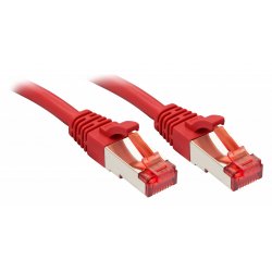 Lindy Cat.6 S/FTP, 2m networking cable Red Cat6 S/FTP (S-STP)