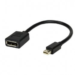 MCL MC396-0.15M DisplayPort cable Mini DisplayPort Black