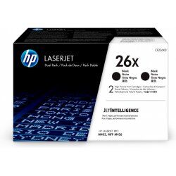 HP compatible 26X - 2er-Pack - Hohe Ergiebigkeit - Schwarz - Original - LaserJet - Tonerpatrone (CF226XD)