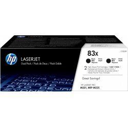 TONER CARTRIDGE 83X BLACK DUAL PACK