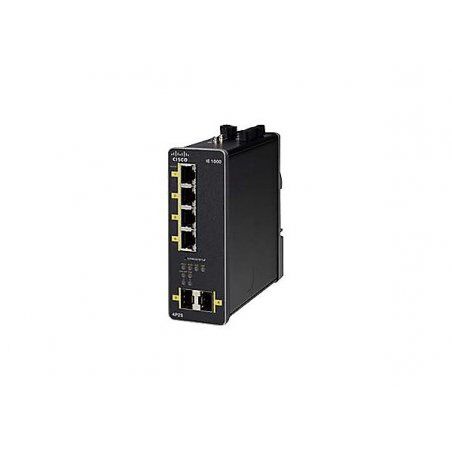 Cisco IE 1000-4P2S-LM Managed Gigabit Ethernet (10/100/1000) Power over Ethernet (PoE) Black