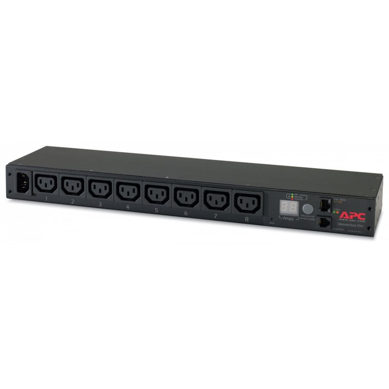 RACK PDU METERED 1U 12A/208V 10A/230V (8) C13S