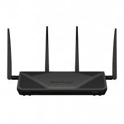Synology RT2600AC routeur sans fil Gigabit Ethernet Bi-bande (2,4 GHz / 5 GHz) Noir