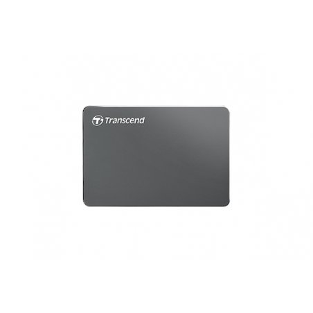 Transcend StoreJet 25C3 disque dur externe 2 To Gris