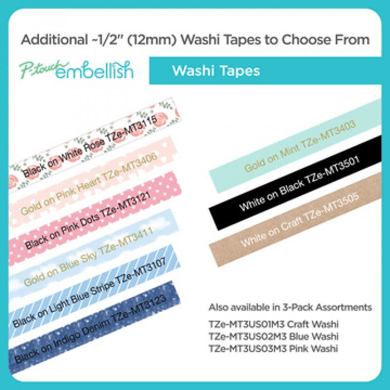 Brother TZE-R234 label-making tape Gold on white