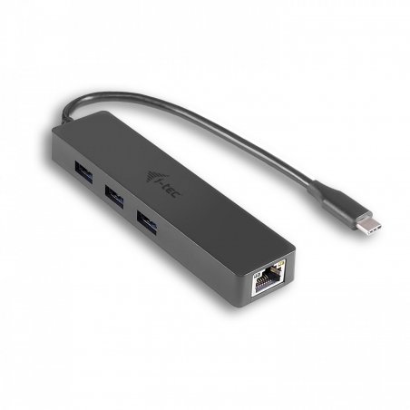 I-TEC USB-C SLIM HUB + GLAN USB-C 3 PORT HUB USB 3.0 + GLA