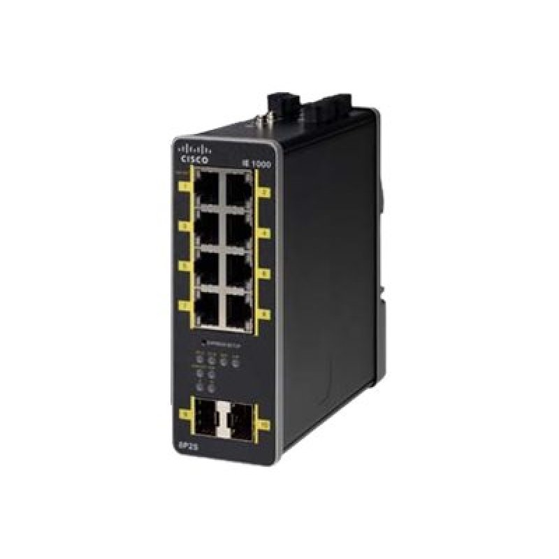 IE-1000 GUI BASED L2 POE SWITCH 2 GE SFP 8 FE COPPER PORTS
