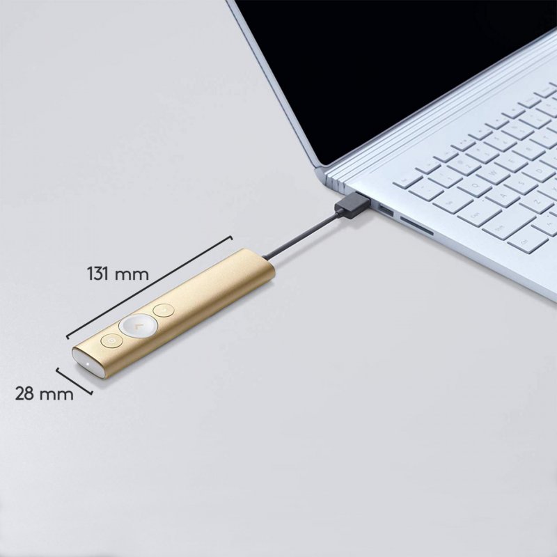 SPOTLIGHT PRESENTATION REMOTE GOLD