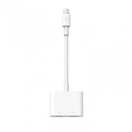 Belkin compatible Adaptateur Lightning Rockstar audio + recharge (adaptateur de recharge pour iPhone 12,...