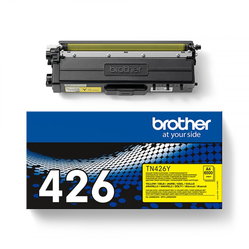 brother Toner pour brother HL-L8360CDW, XXL, jaune