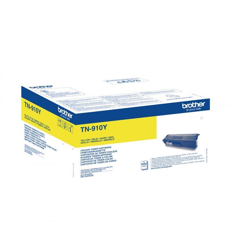 Brother TN-910Y Cartouche de toner 1 pièce(s) Original Jaune