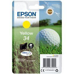 Golf ball Singlepack Yellow 34 DURABrite Ultra Ink