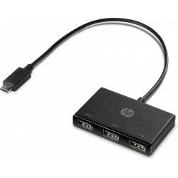 HP compatible USB-C to USB-A - Hub - 3 Anschlüsse