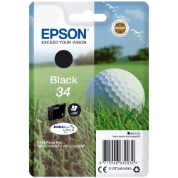 SINGLEPACK BLACK 34 DURABRITE GOLF BALL RF+AM