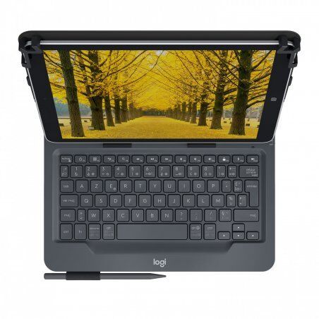 Logitech Universal Folio avec clavier intégré pour les tablettes Apple, Android et Windows 9 à 10 pouces