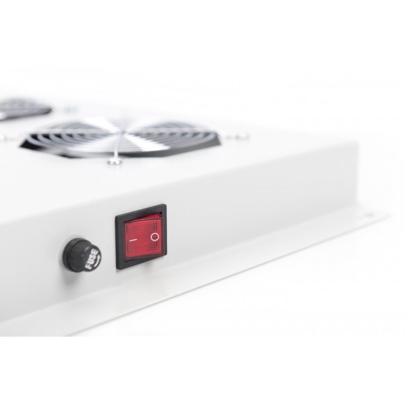Digitus Unité de ventilation de toit pour armoires réseau de série Unique & Varioflex-N, armoires réseau et armoires