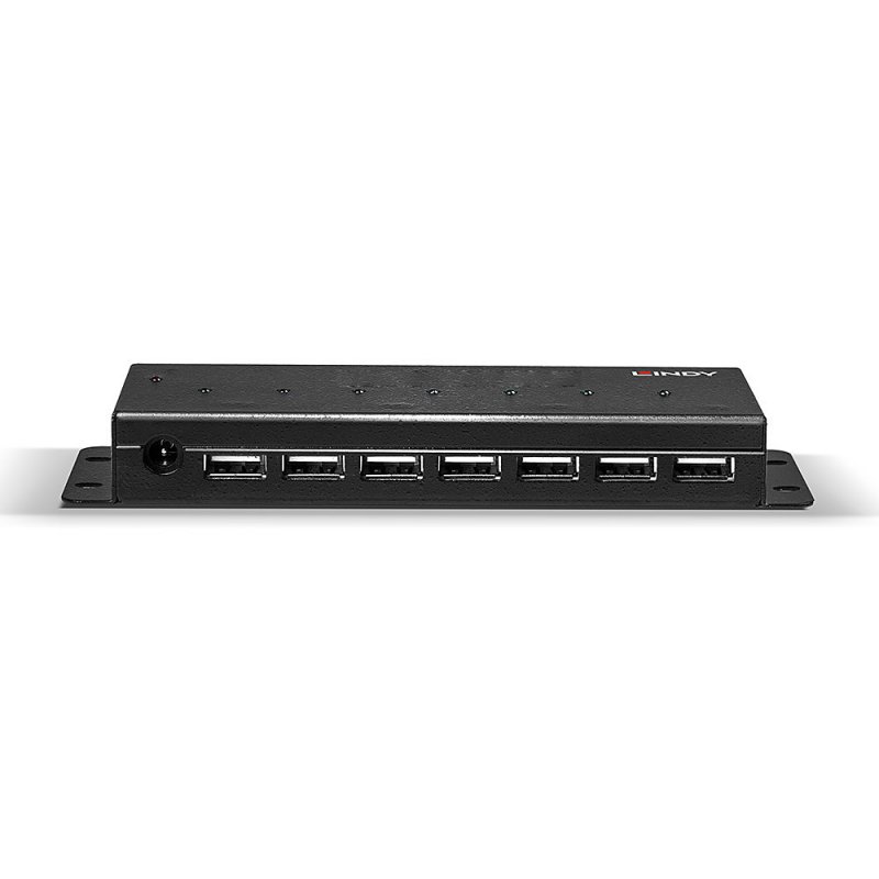 LINDY compatible USB 2.0 Metall Hub 7 Port
