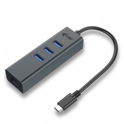 i-Tec USB-C Metal 3-Port - Hub - 3 Anschlüsse