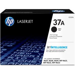 hp Toner 37A pour hp LaserJet Enterprise M608, noir