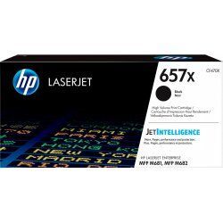 LASERJET TONER CRTG 657X HIGH YIELD BLACK