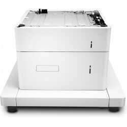 HP LaserJet 1x550-sheet and 2000-sheet HCI Feeder and Stand