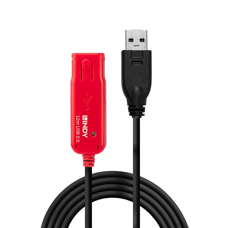 LINDY compatible Rallonge active USB 2.0 Pro 12m