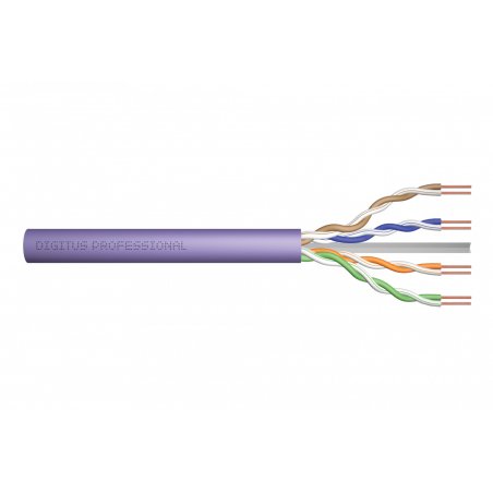 Digitus Cat.6 U/UTP installation cable, 100 m, simplex, Eca