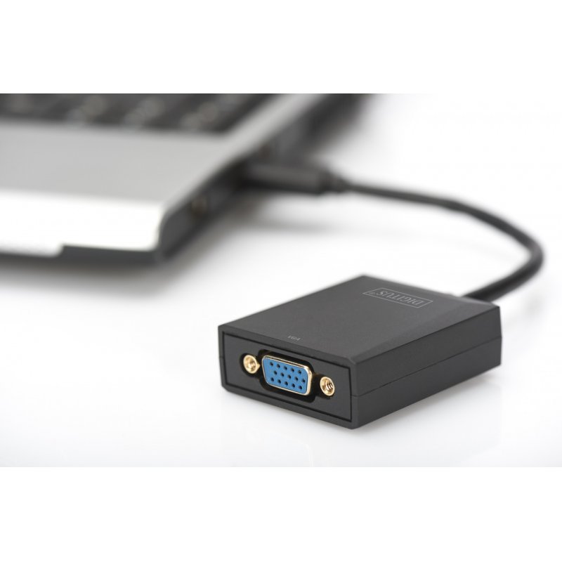 DIGITUS adaptateur graphique USB 3.0 - VGA, USB vers VGA,