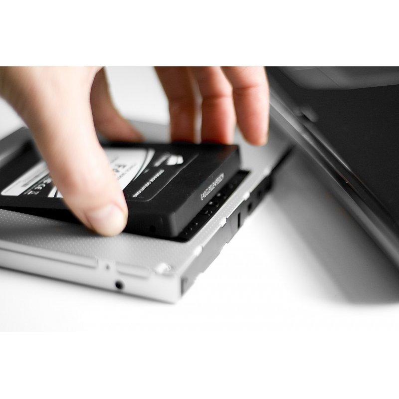 Digitus SSD/HDD Installation Frame for CD/DVD/Blu-ray drive slot, SATA to SATA III, 12.7 mm installation height