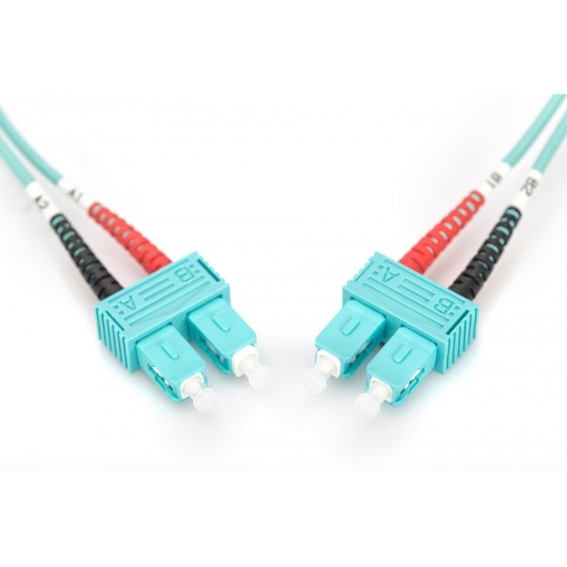 Digitus Câble de brassage multimode OM 3 à fibre optique, SC / SC