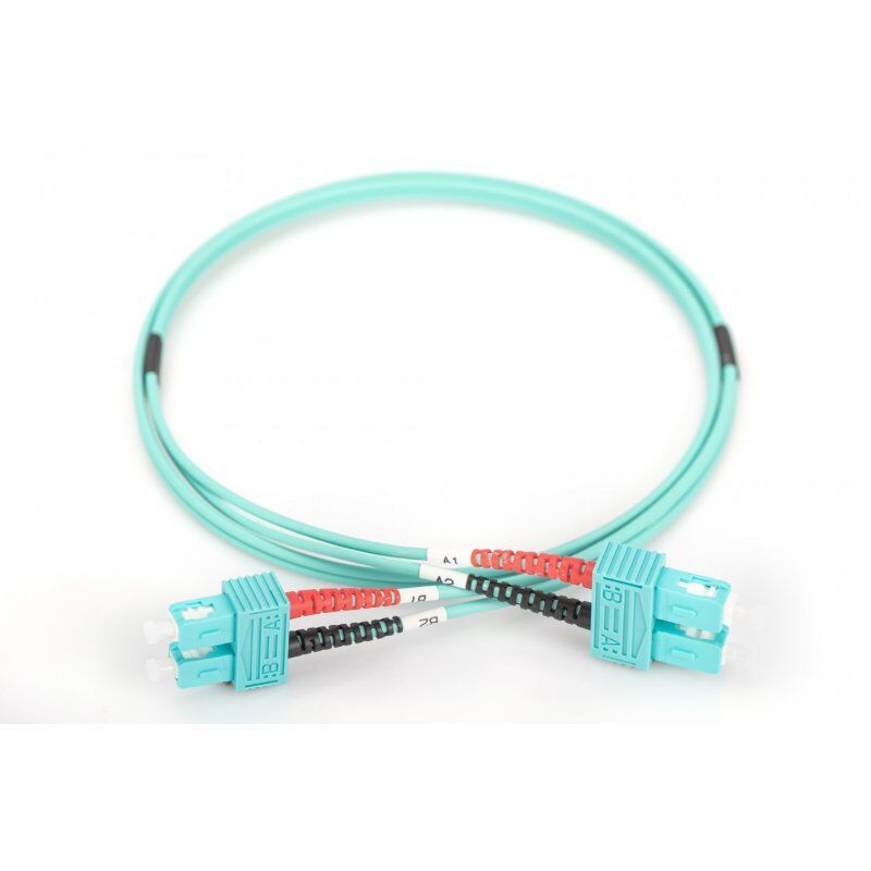 Digitus Fiber Optic Multimode Patch Cord, OM 3, SC / SC