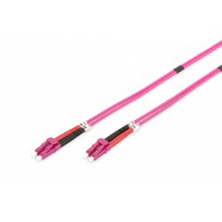 Digitus Fiber Optic Multimode Patchcord, OM4, LC / LC