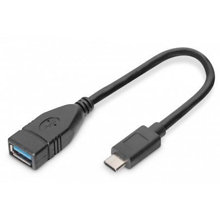 ASSMANN compatible USB Typ-C-Kabel - USB Typ A bis USB-C - 15 cm