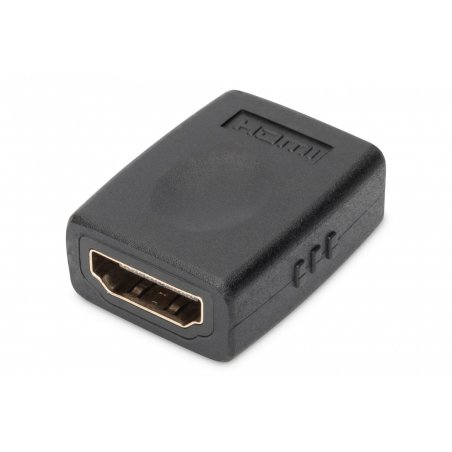 DIGITUS HDMI Adaptateur, fiches femelles HDMI-A, noir