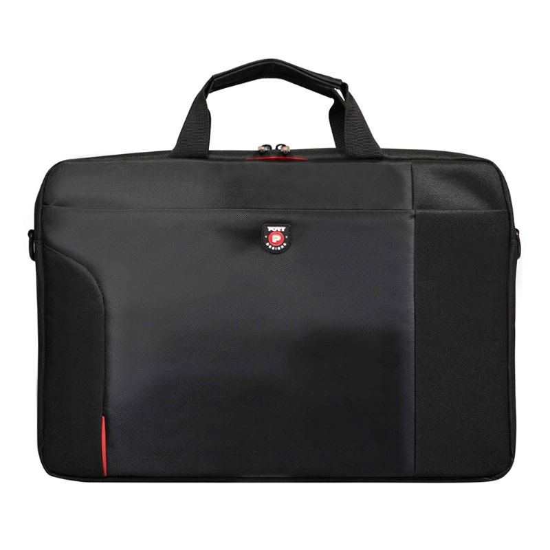 Port Designs Houston Toploading notebook case 39.6 cm (15.6") Briefcase Black
