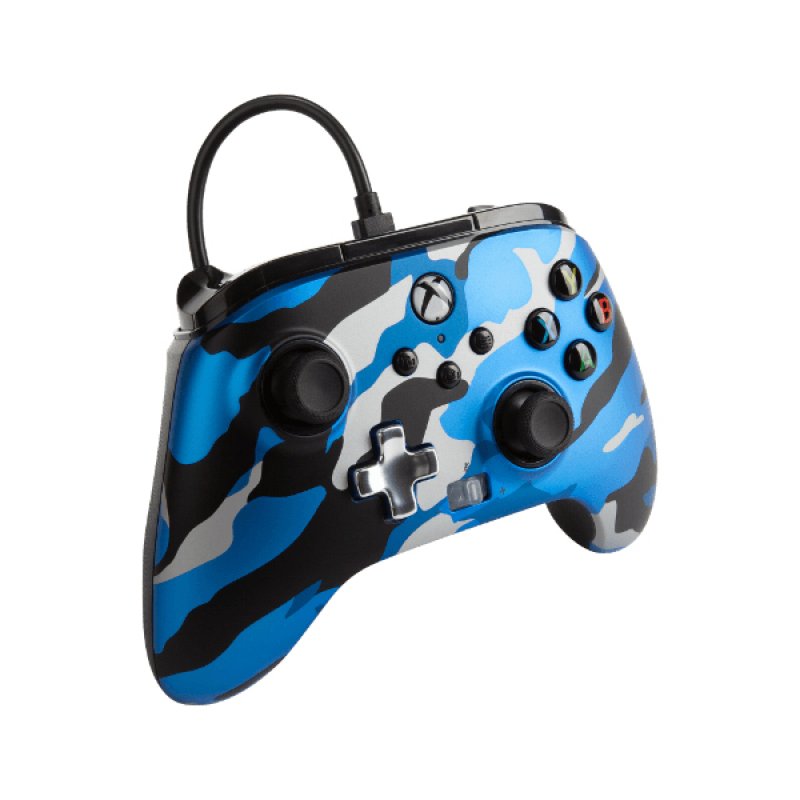 POWER A compatible - Wired Controller Enhanced - Camo Blue Xbox Series X