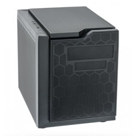 Boitier Cube Micro ATX Chieftec compatible Gamer CI-01B avec fenêtre (Noir)