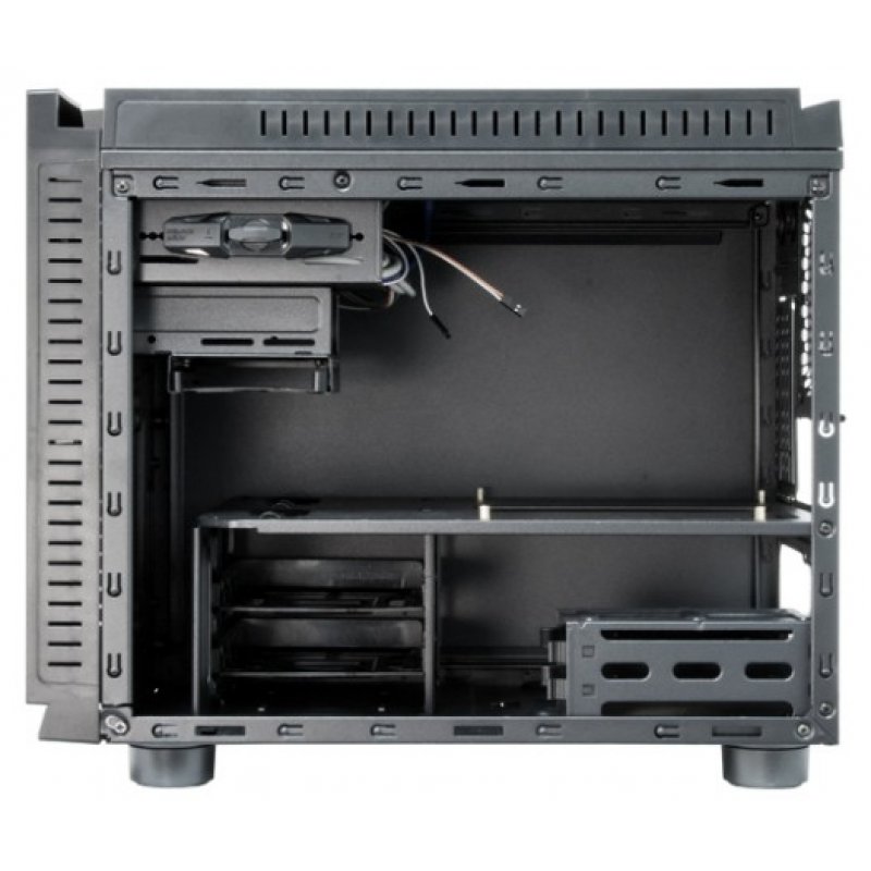Boitier Cube Micro ATX Chieftec compatible Gamer CI-01B avec fenêtre (Noir)