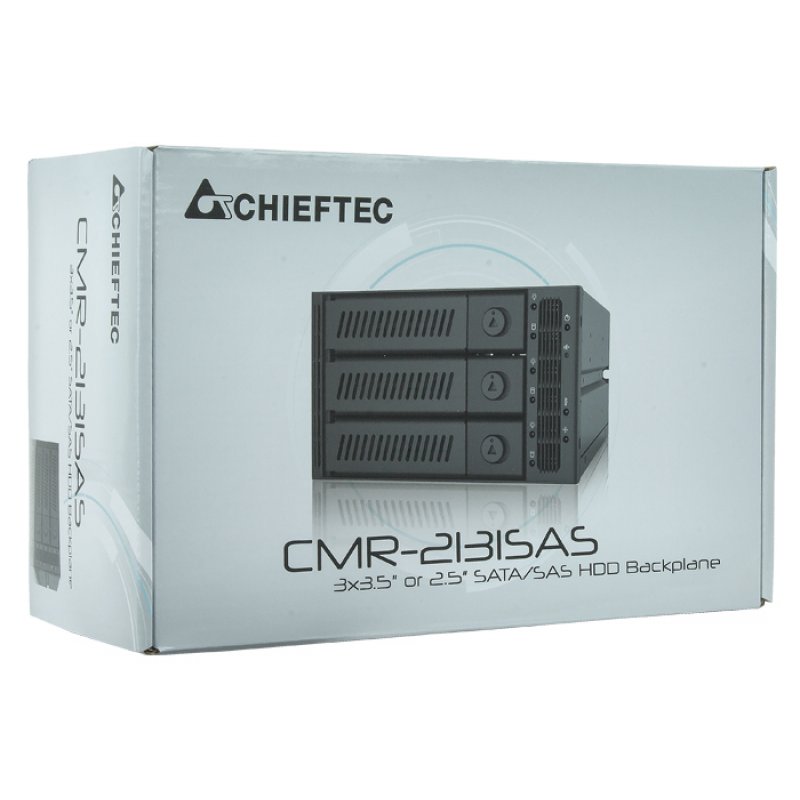 Chieftec CMR-3141SAS drive bay panel Black