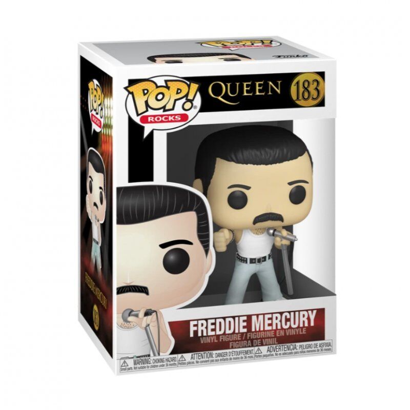 QUEEN - Bobble Head POP N° 183 - Freddy Mercury Radio Gaga 1985