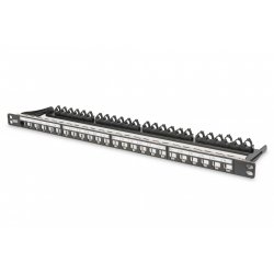 DIGITUS panneau de brassage modulaire 19" cat.6A, 24 ports,