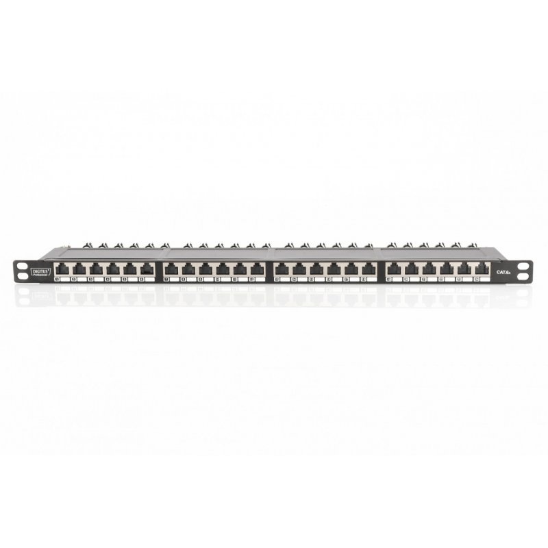 Digitus CAT 6A, panneau de brassage à haute densité de classe EA, blindé