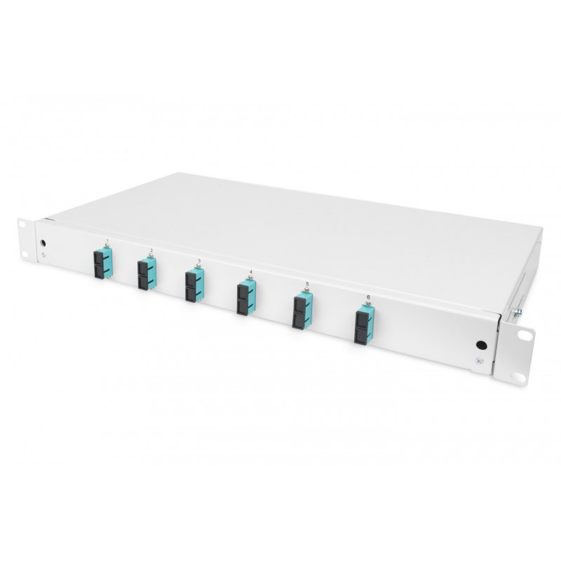 Digitus Boîtier d’épissure à fibre optique, équipé, SC, OM3