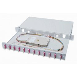 Digitus Boîtier d’épissure à fibre optique, équipé, SC, OM4
