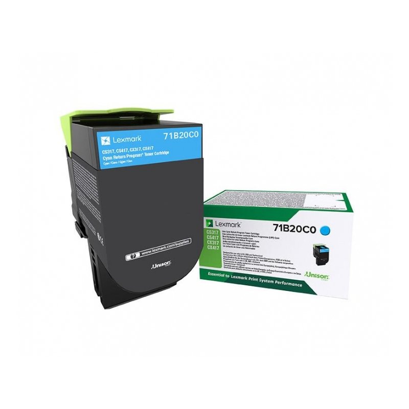 CS/X317 CYAN TONER RETURN PROGRAM