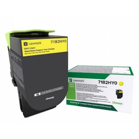 CS/X417 YELLOW HIGH YLD TONER RETURN PROGRAM