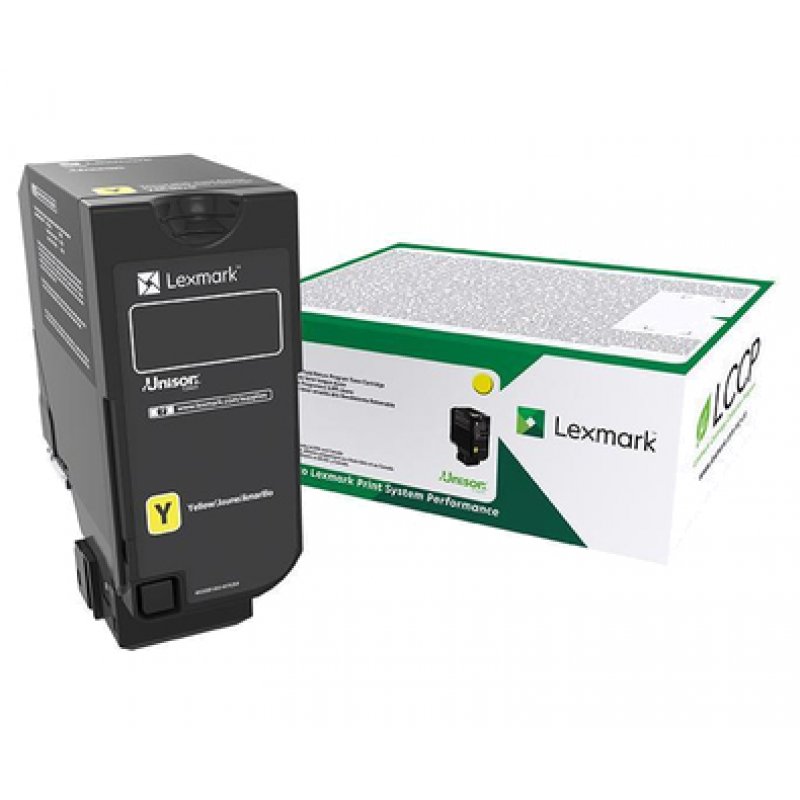 CS/CX 827 CARTOUCHE DE TONER JAUNE PROGRAMME DE RETOUR