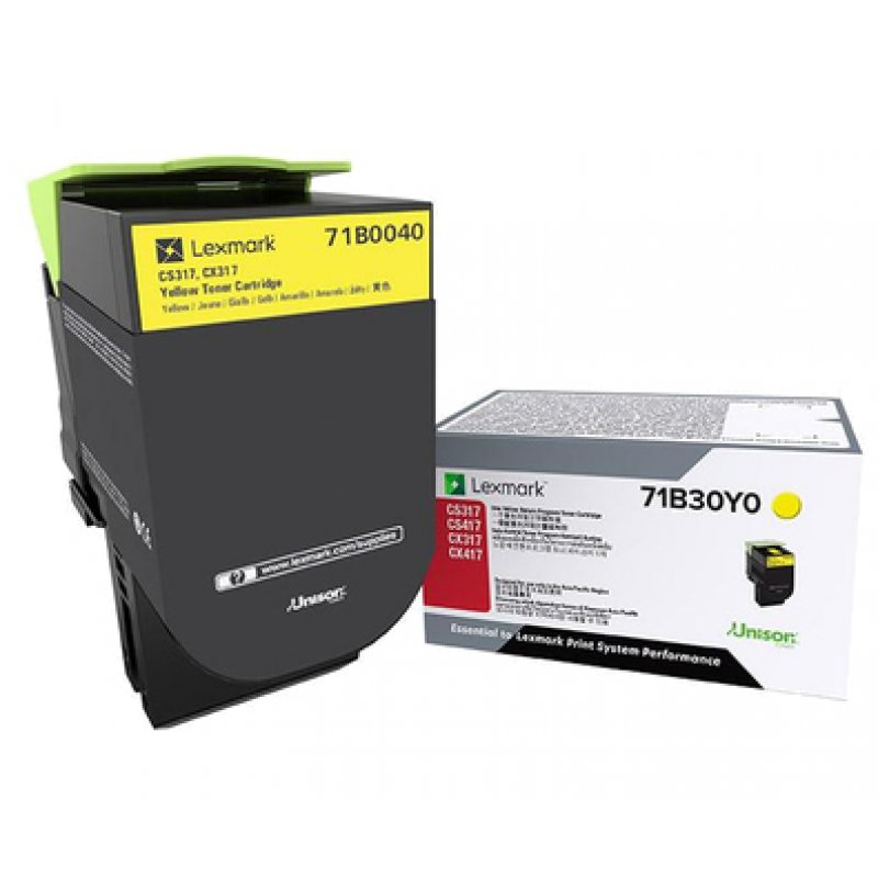 LEXMARK Standard Yellow Toner Cartridge