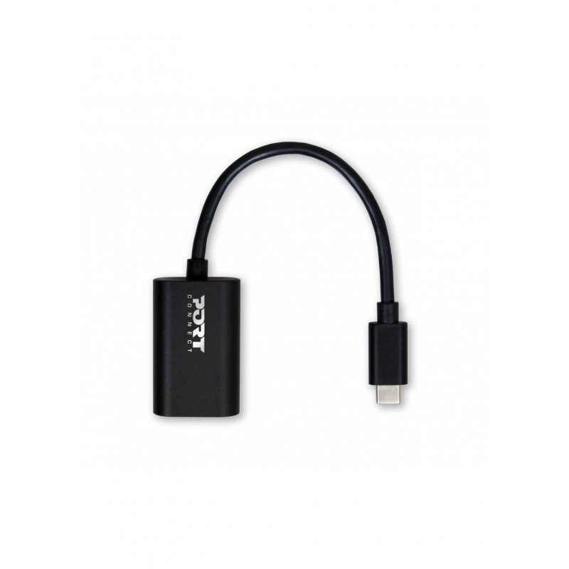 Port Designs 900124 USB graphics adapter 4096 x 2160 pixels Black